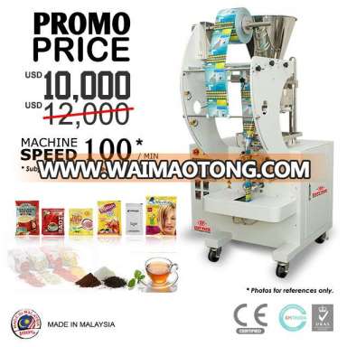 Powder 3 Sided-Seal Sachet Packing Machine